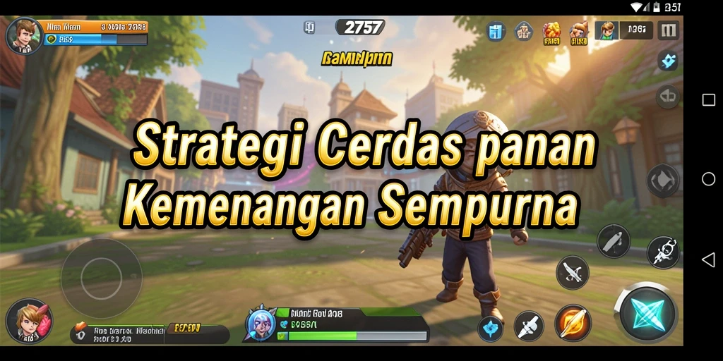 Screenshot gameplay menarik dari 2757 menunjukkan aksi strategis yang intens.