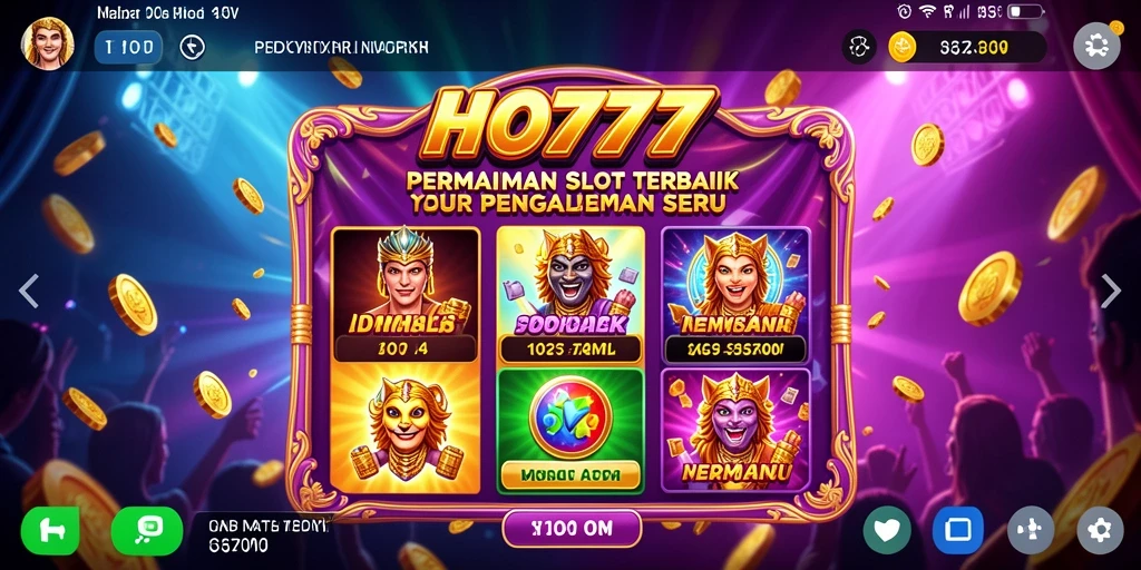 Gameplay seru dan menegangkan dari permainan Slot HO777.