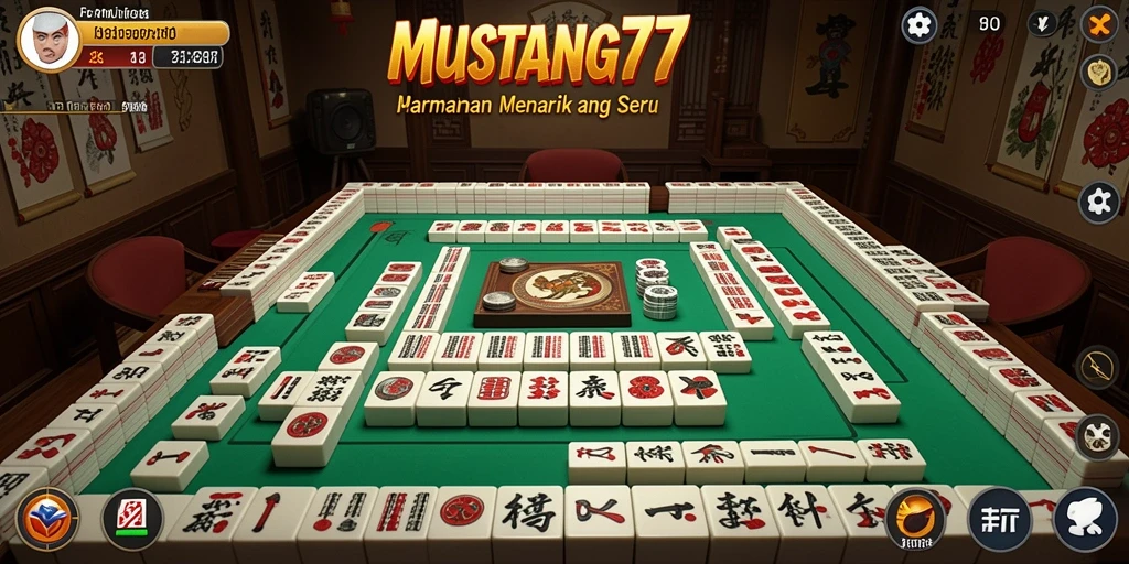 Gameplay menarik di Mahjong dalam MUSTANG77 dengan grafis yang indah.
